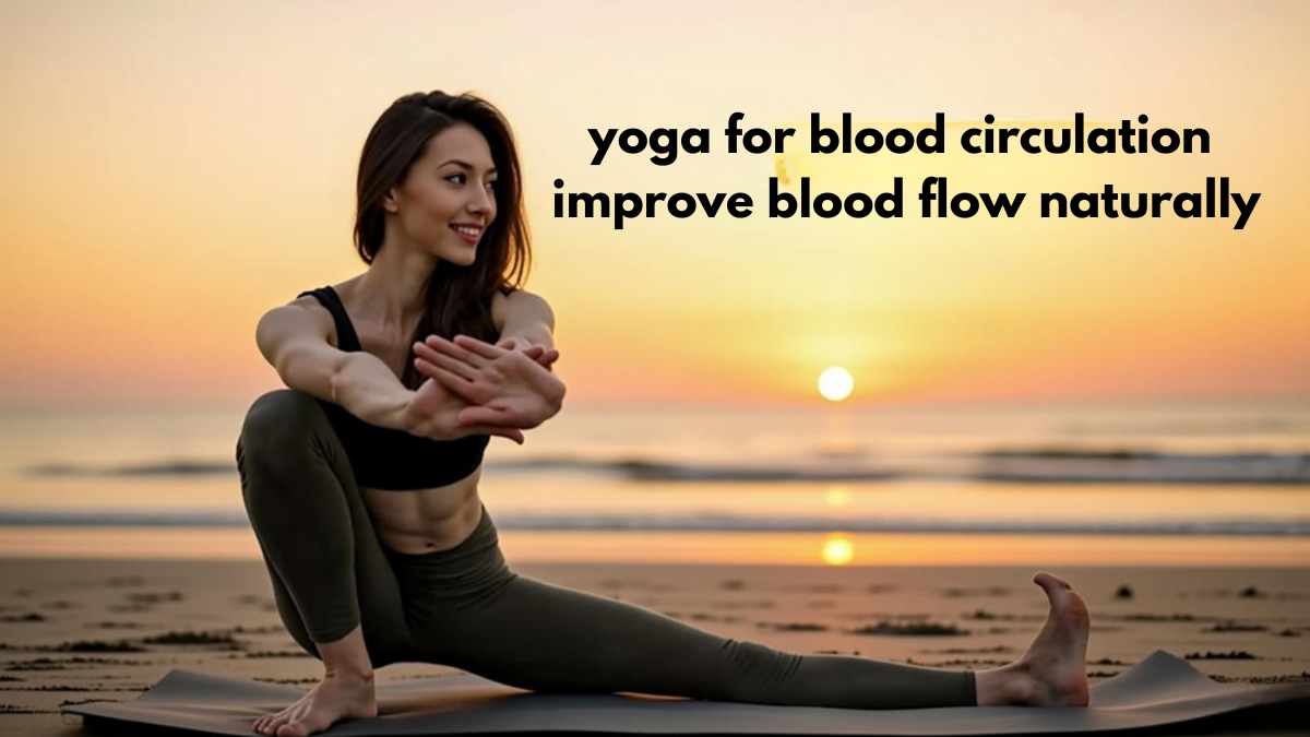 yoga for blood circulation, improve blood flow naturally