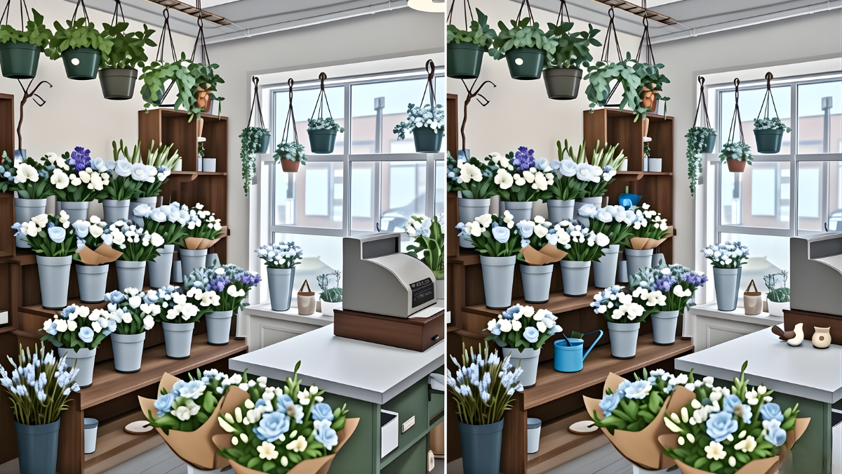 flower shop image puzzle