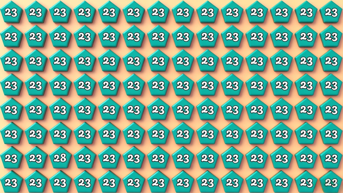 hidden numbers puzzle, spot 28 and 32 challenge