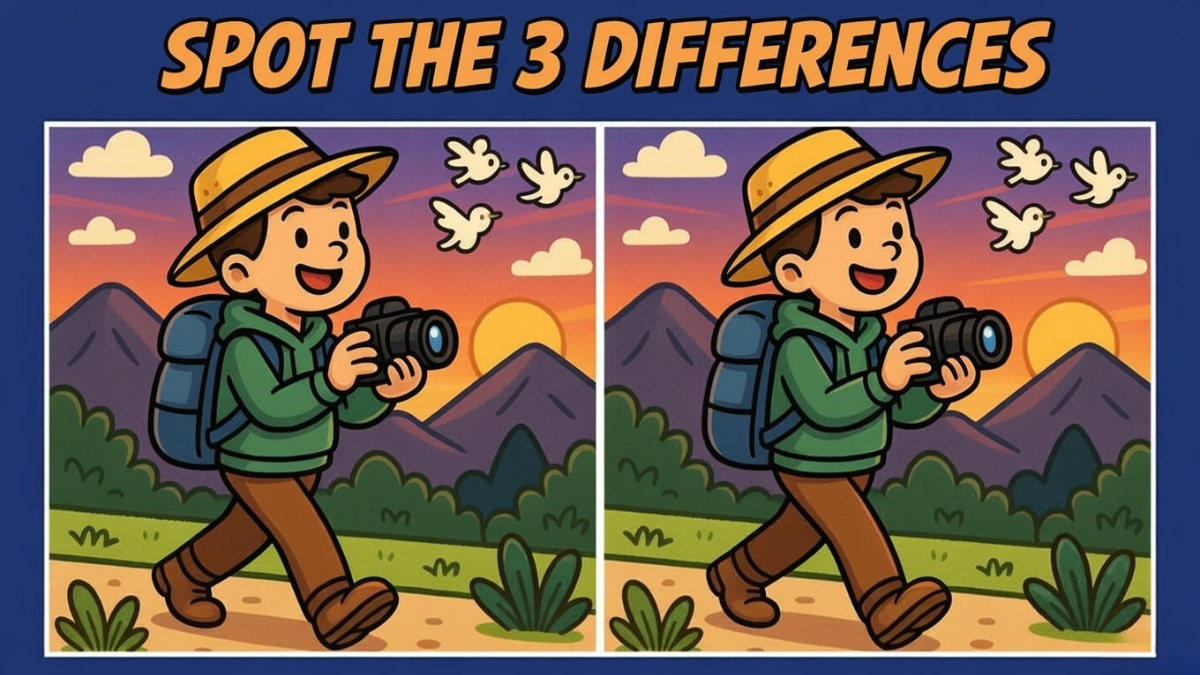 3 Hidden Differences in the Hiker Picture